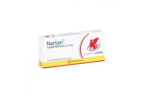 NARTAN COM 2,5 MG X 10
