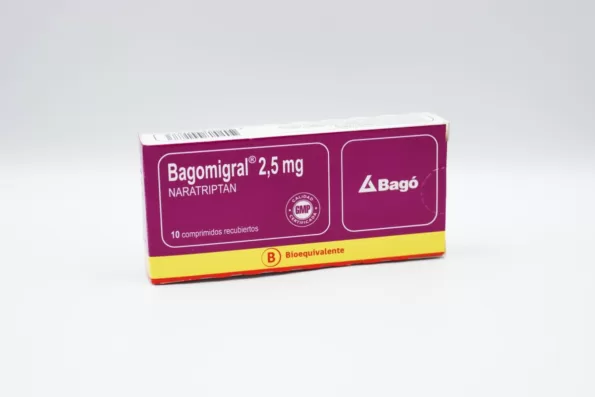 BAGOMIGRAL COM 2,5 MG X 10