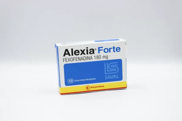 ALEXIA FTE COM 180 MG X 10
